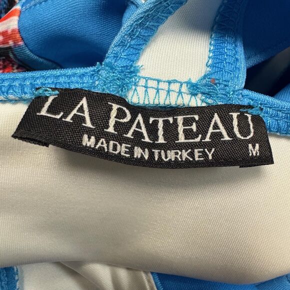 Tribal Cutout Print Dress Womens M Bodycon Stretch Sexy Mini Summer Boho Party - Picture 5 of 6